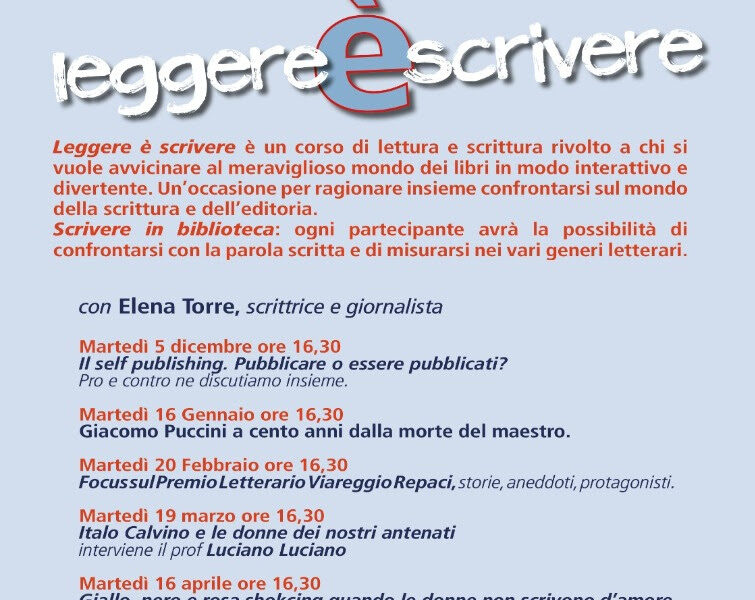 leggere è scrivere